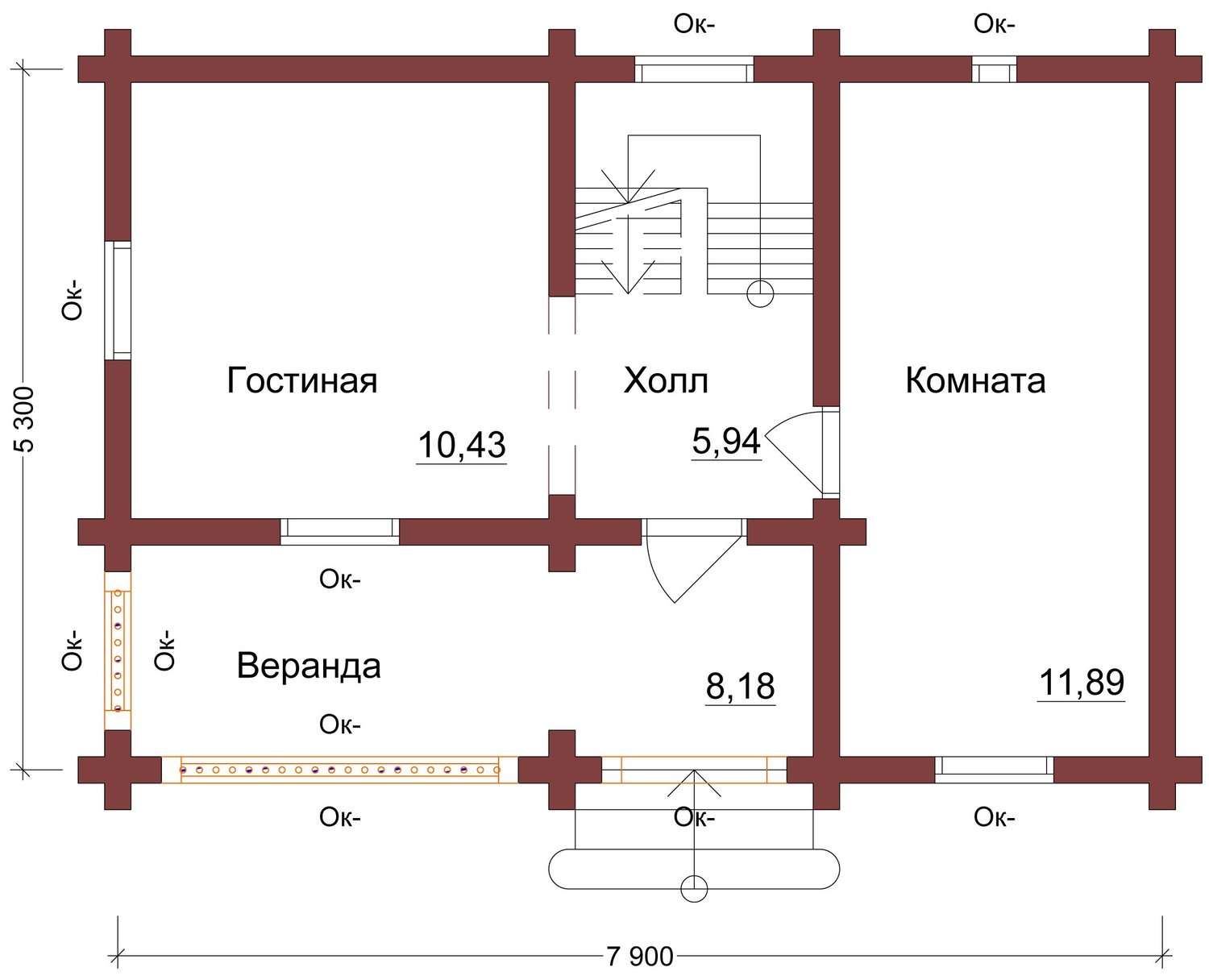 Проекты домов и коттеджей от 100 кв м под ключ – заказать строительство в  Крыму